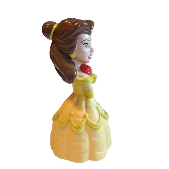 Disney Beauty and The Beast Belle Yellow Gown 5" PVC Bath Toy Action Figure - Picture 3 of 6